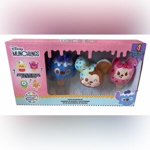 Disney Munchlings Collectors Set of 4 New